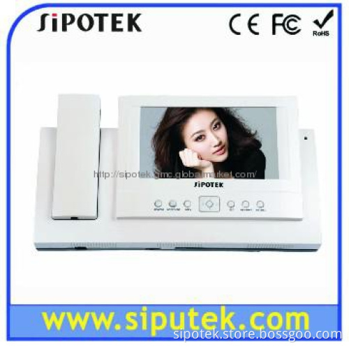 Hot-selling 7 inch video door phone with memory card